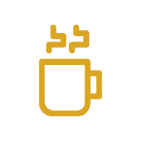 pictogramme représentant une tasse de café chaud